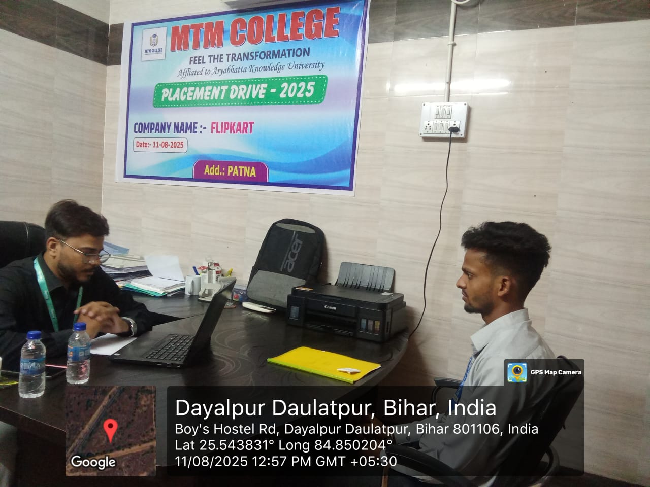 MTM Placement Drive